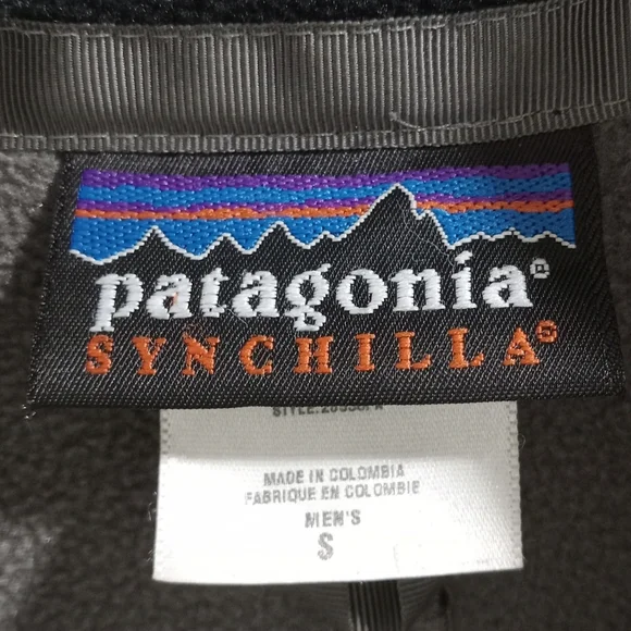 Patagonia Synchilla Fleece Jacket Zip Front - Picture 4 of 8